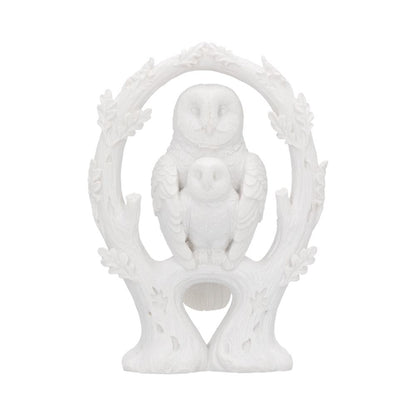 Embrace - White Owl Figurine