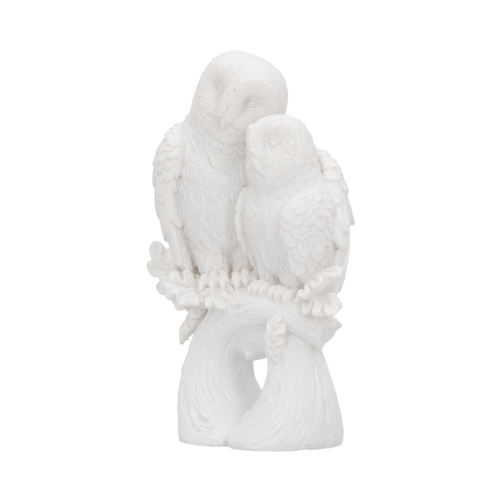 Love - White Owl Figurine