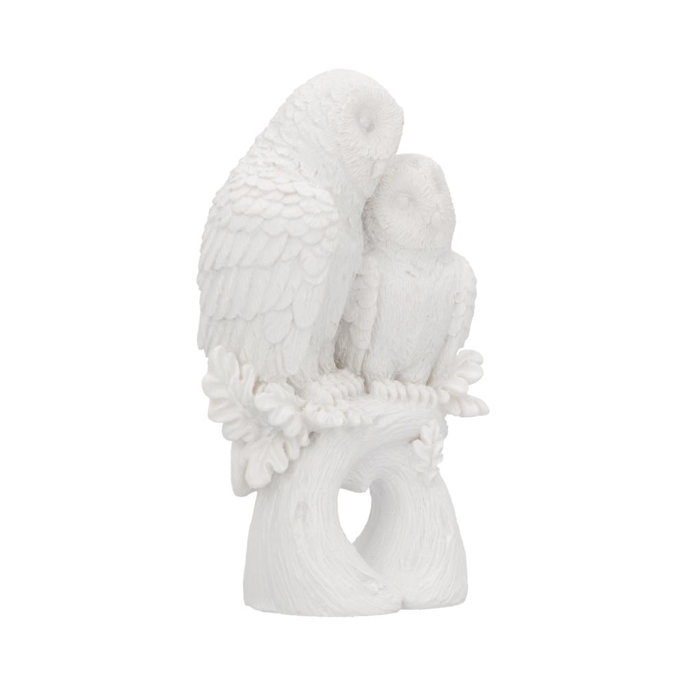 Love - White Owl Figurine