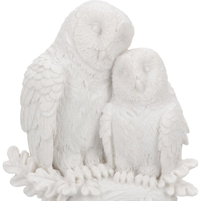 Love - White Owl Figurine