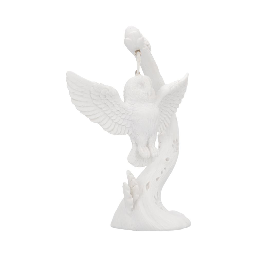 Flight - White Owl Figurine