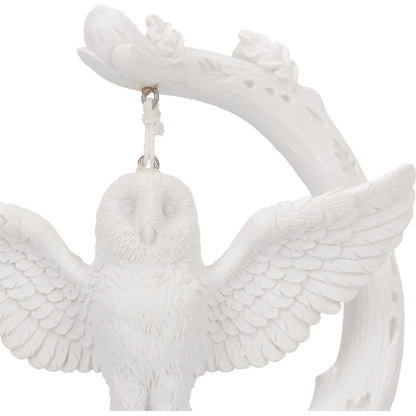 Flight - White Owl Figurine