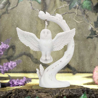 Flight - White Owl Figurine