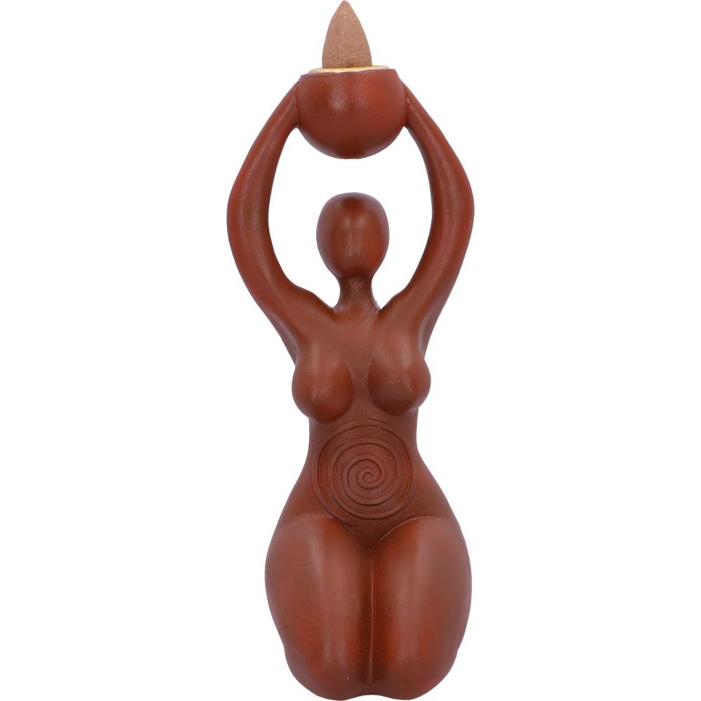 Spiral Goddess Tribute Backflow Incense Burner