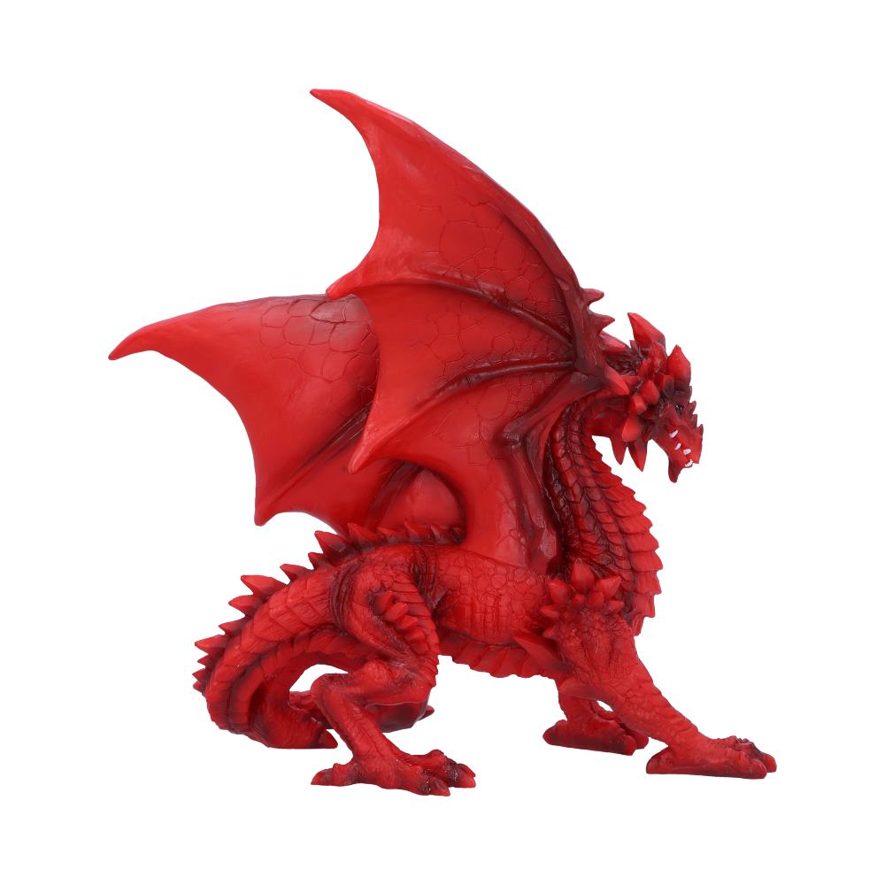 Tailong Red Dragon Figurine