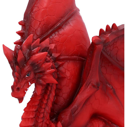 Tailong Red Dragon Figurine