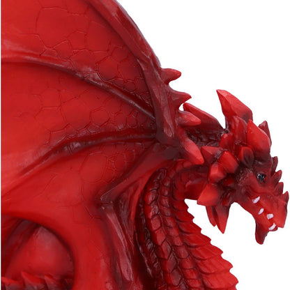 Tailong Red Dragon Figurine