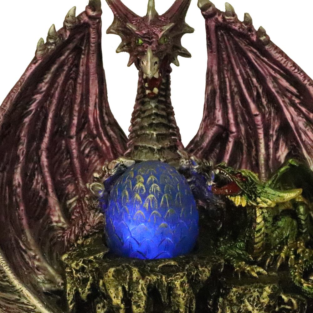 The Arrival - LED Mother Dragon Figurine