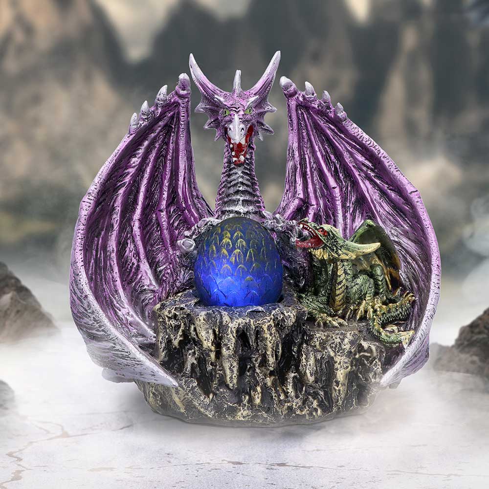 The Arrival - LED Mother Dragon Figurine