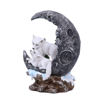 Lunar Companions LED Wolf Figurine