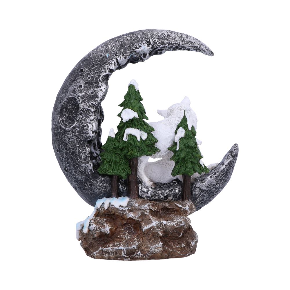 Lunar Companions LED Wolf Figurine