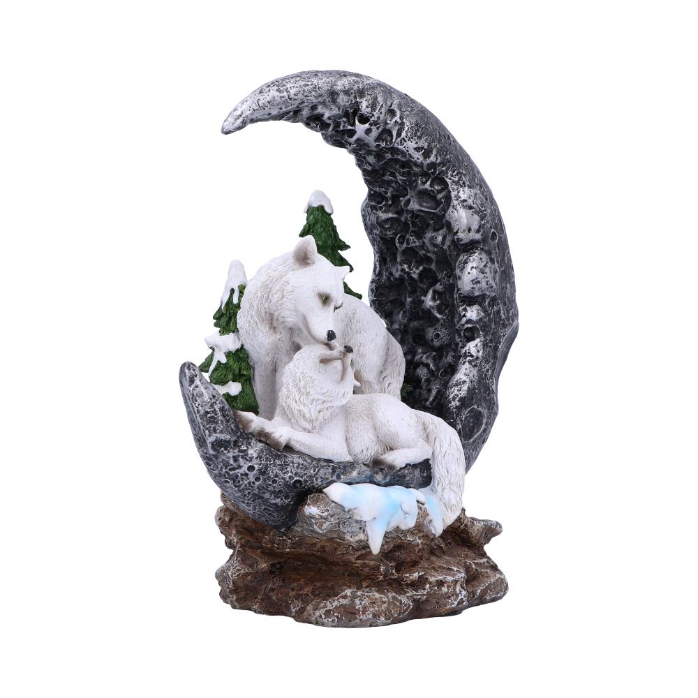 Lunar Companions LED Wolf Figurine