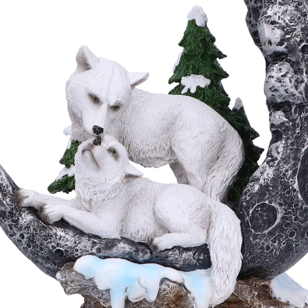 Lunar Companions LED Wolf Figurine