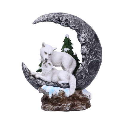 Lunar Companions LED Wolf Figurine