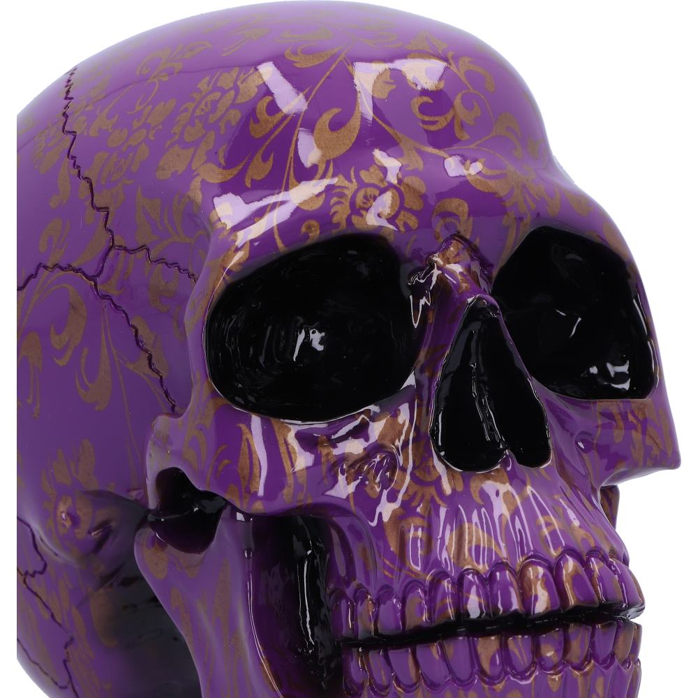 Violet Elegance Skull