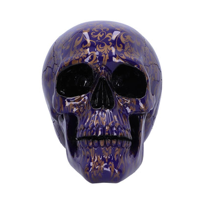 Indigo Elegance Skull