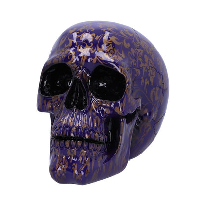 Indigo Elegance Skull