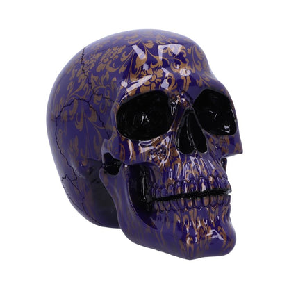 Indigo Elegance Skull