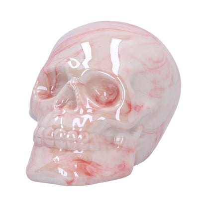 Marbellum Pink Marble Skull - Small