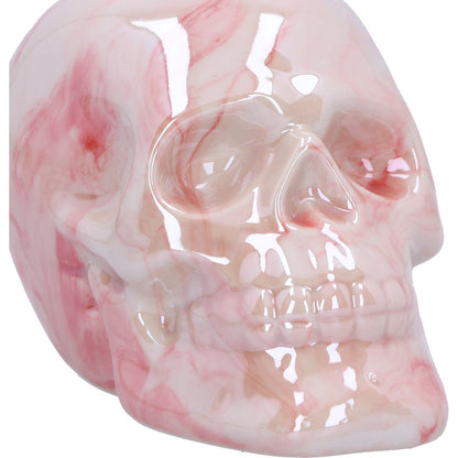 Marbellum Pink Marble Skull - Small