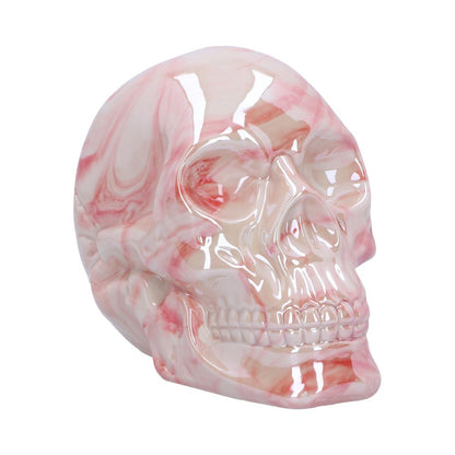 Marbellum Pink Marble Skull - Large