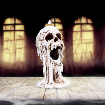 Scorching Melting Skull Incense Burner