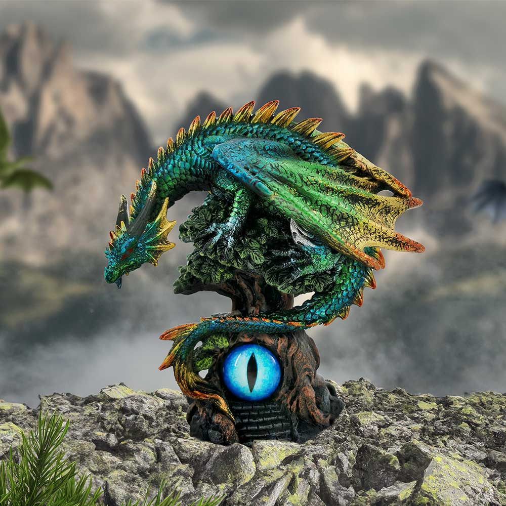 Forest Seer Dragon Figurine