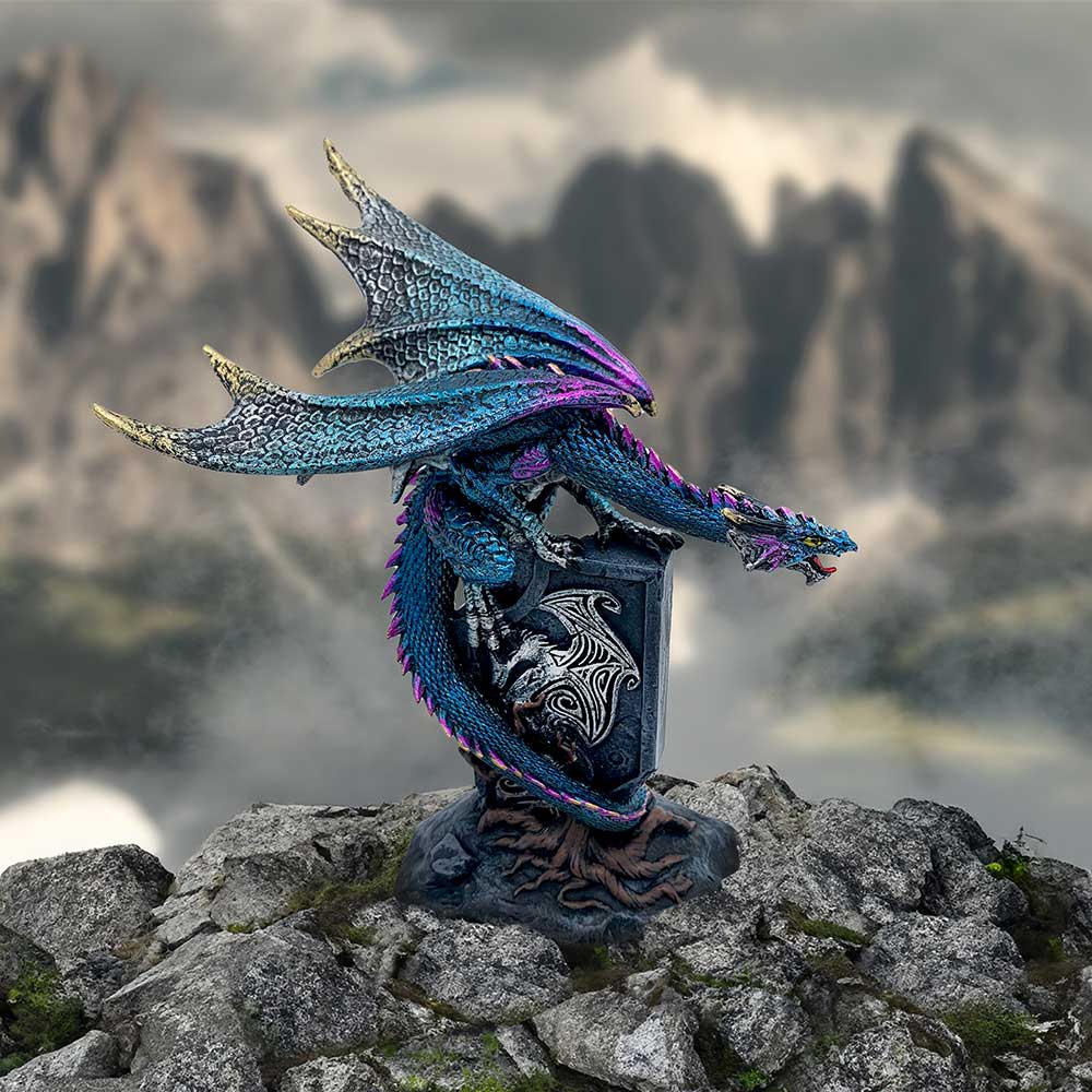 Draconic Sigil Dragon Figurine