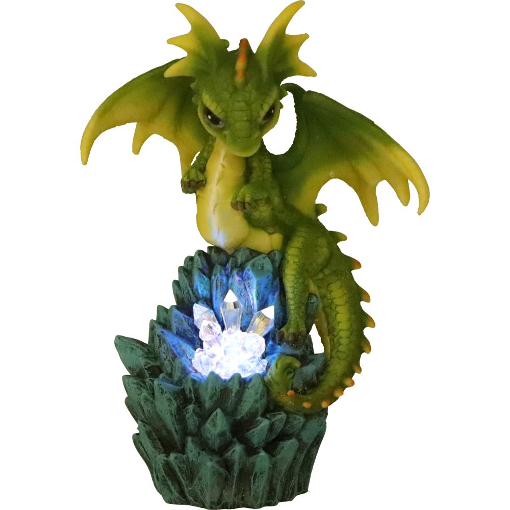 Crystal Peak Dragon Figurine