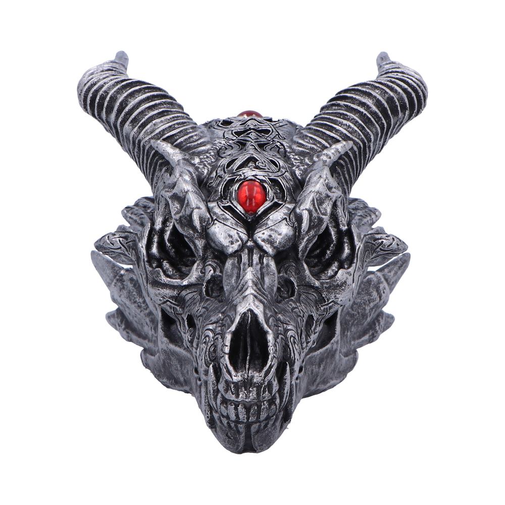 Tribal Flame Dragon Skull