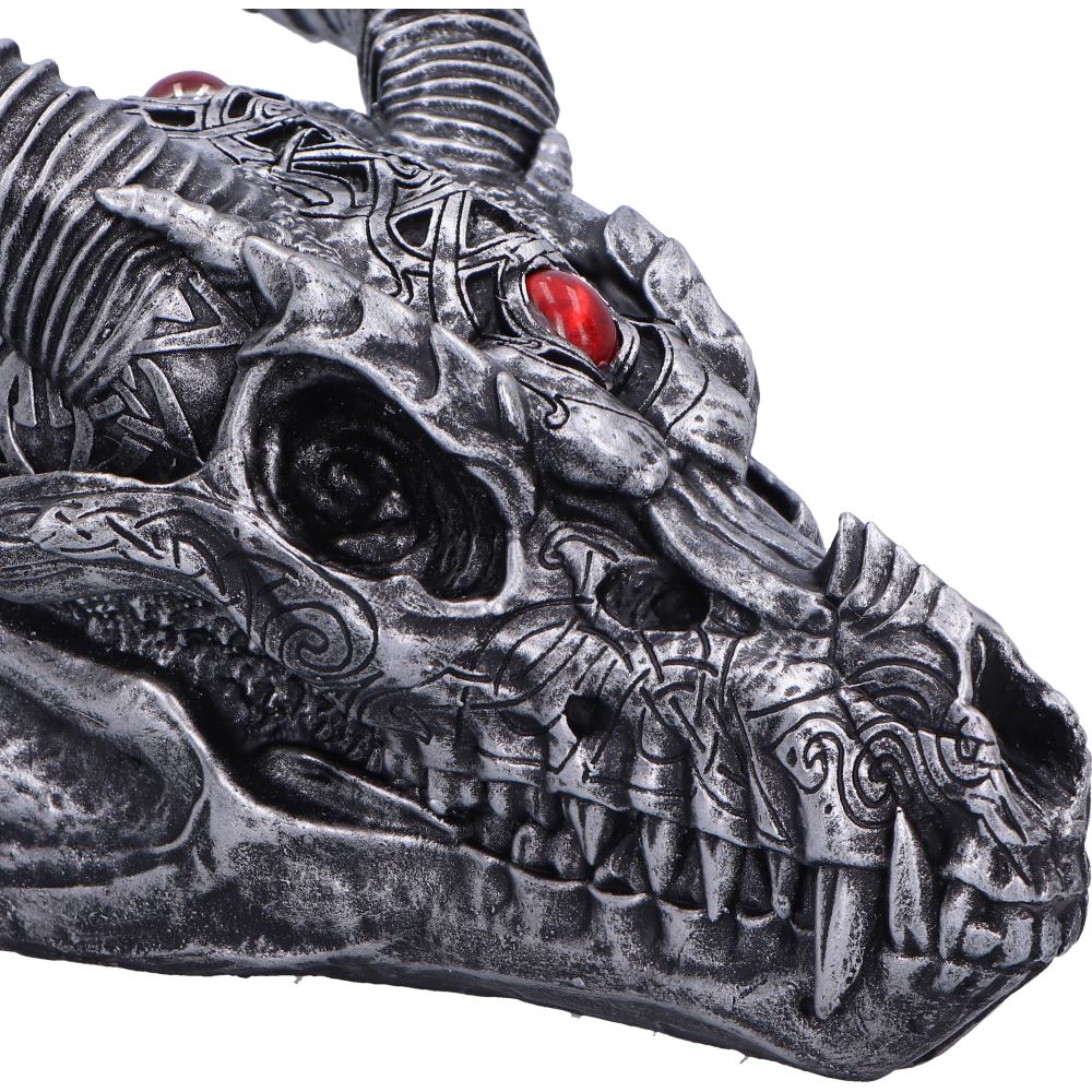 Tribal Flame Dragon Skull