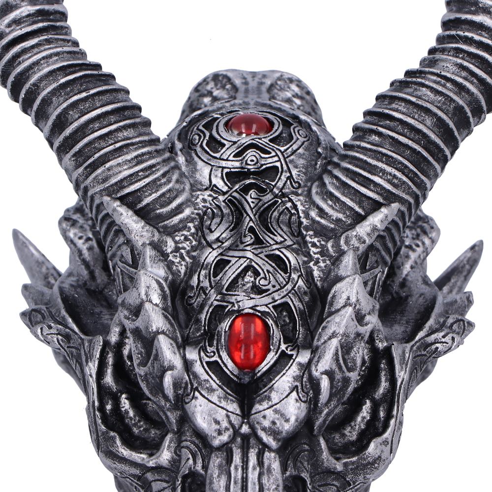 Tribal Flame Dragon Skull