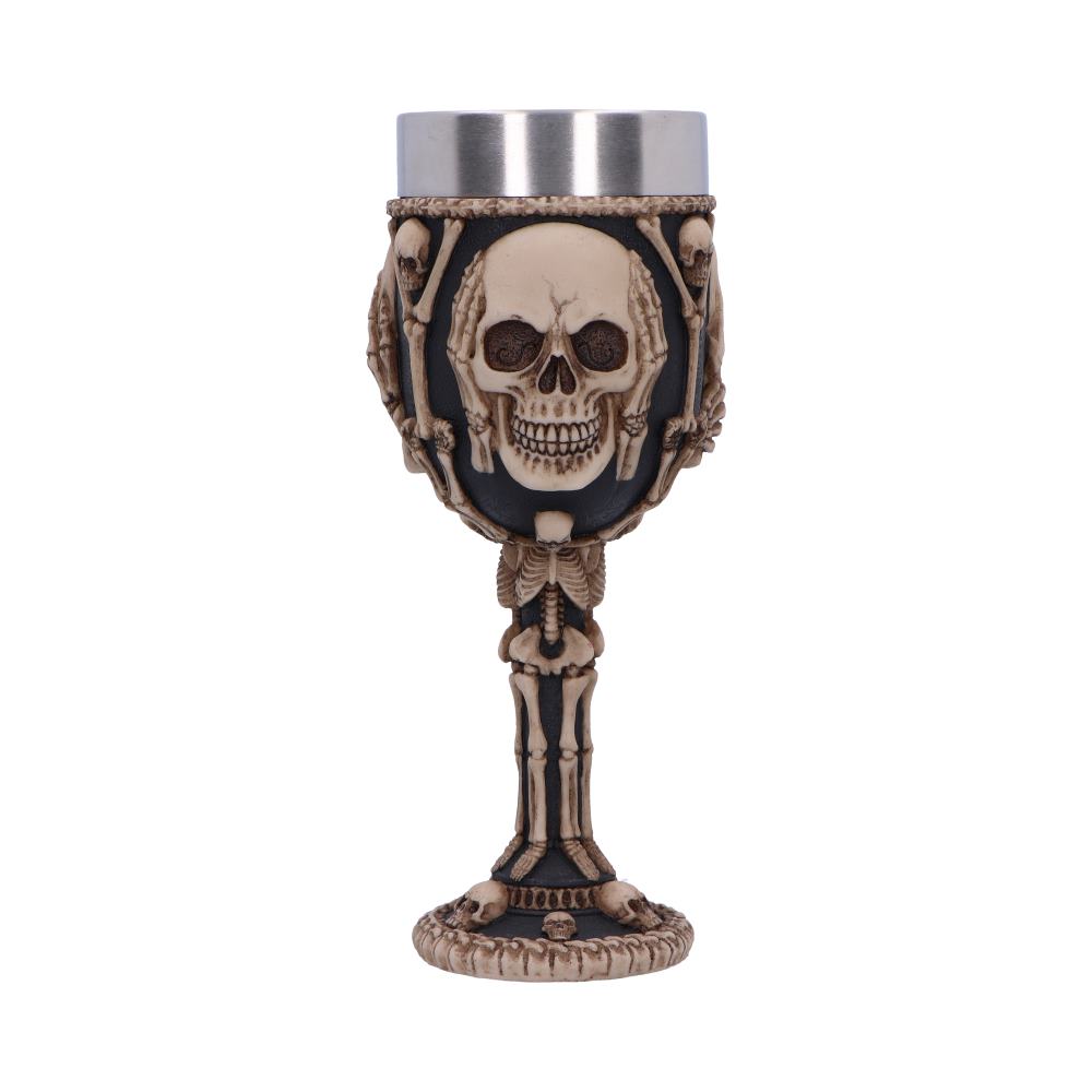 Three Wise Skeletons Goblet