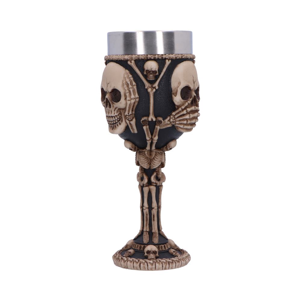 Three Wise Skeletons Goblet