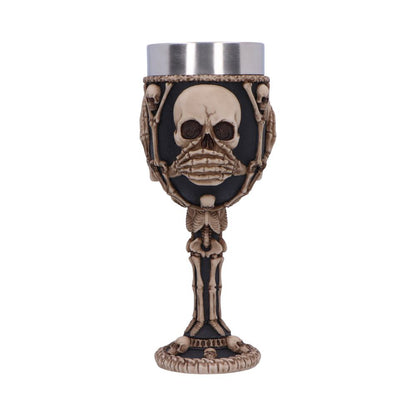 Three Wise Skeletons Goblet