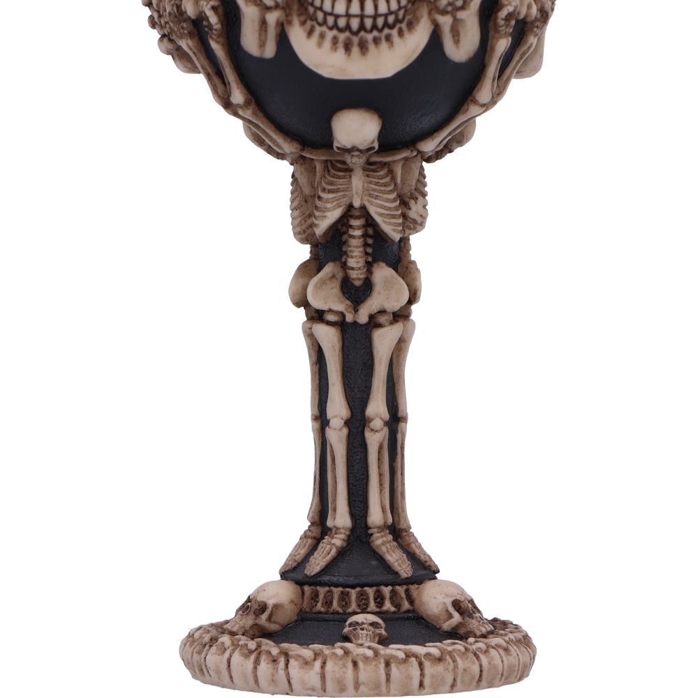 Three Wise Skeletons Goblet