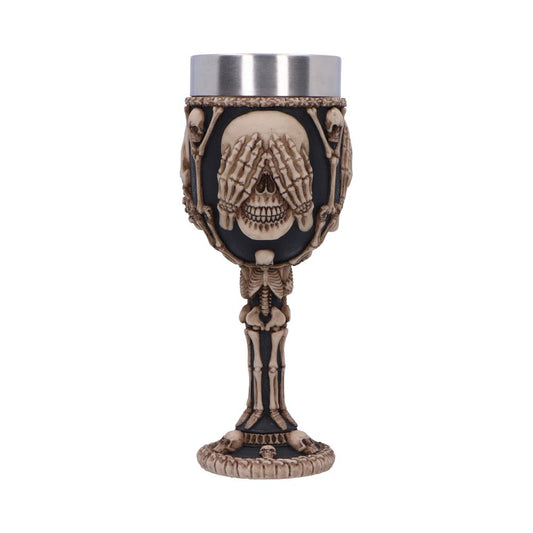 Three Wise Skeletons Goblet