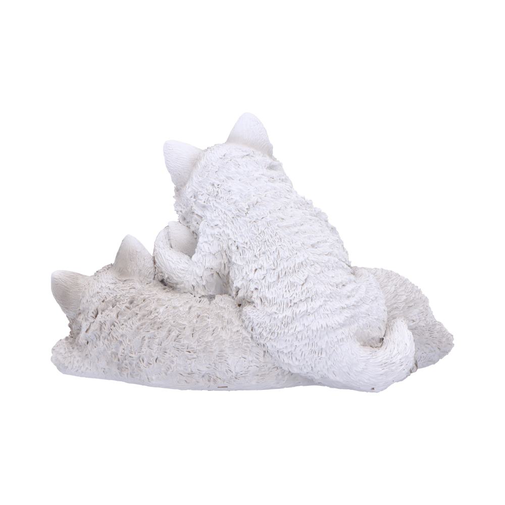 Sleepy Pups Wolf Figurine