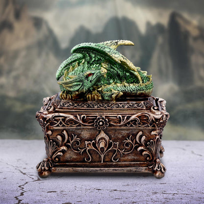 Guardian of the Hoard Dragon Trinket Box