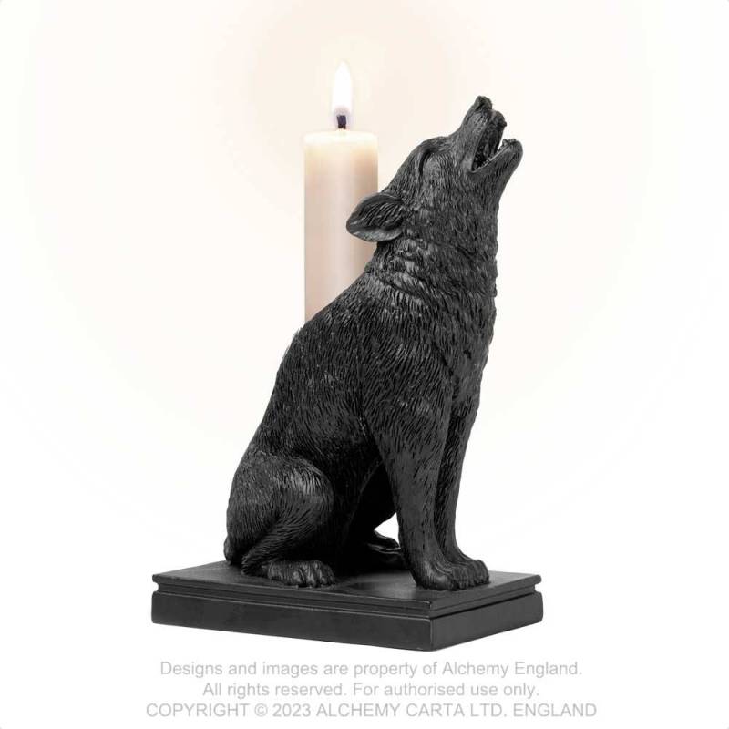 Ulula Noctis Wolf Candlestick