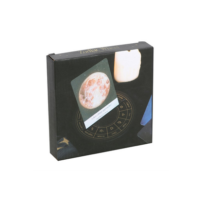 Black Astrology Wheel Tarot Card Stand